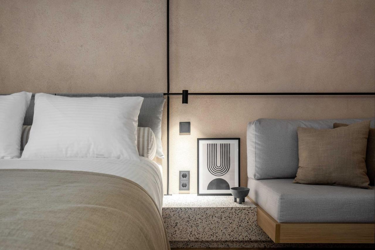 فندق The Newel Psychiko أثينا المظهر الخارجي الصورة A bedroom at the hotel