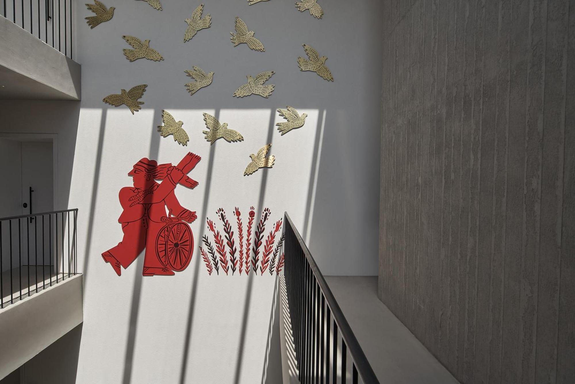 فندق The Newel Psychiko أثينا المظهر الخارجي الصورة The staircase
